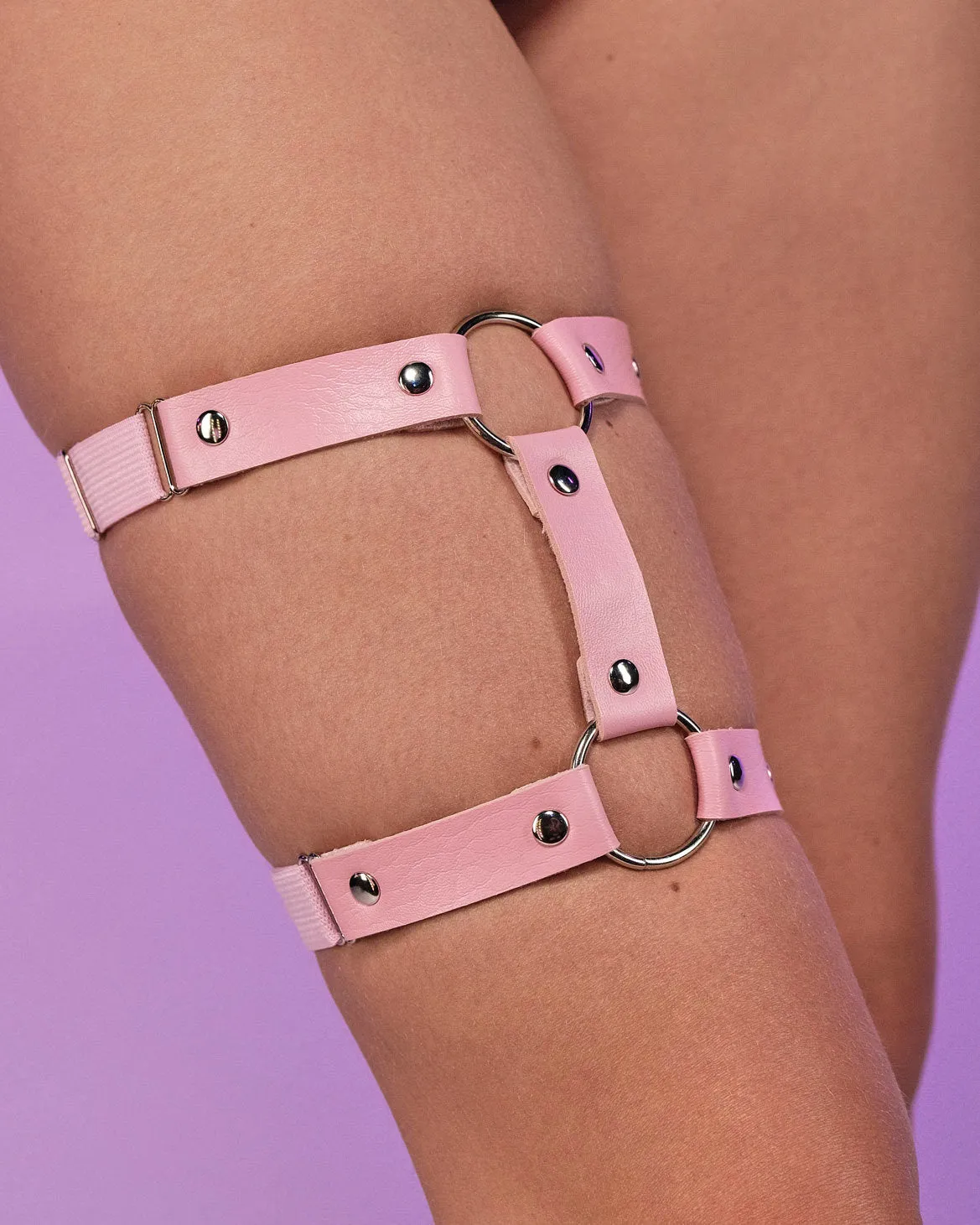 1pc Miss Behaved Dual-Strap Leg Garter