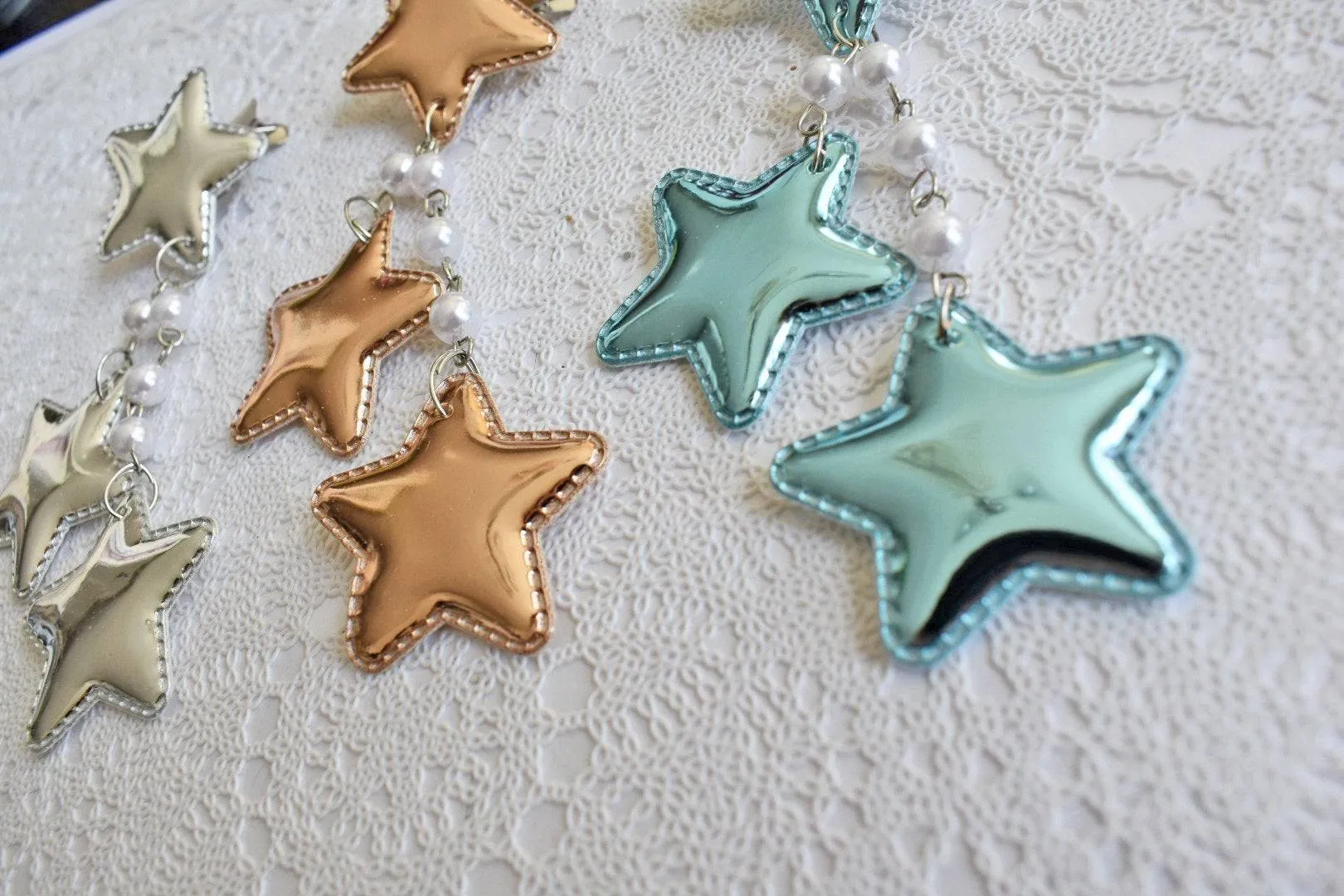 2-Way Large Star Clips (3 Colors)