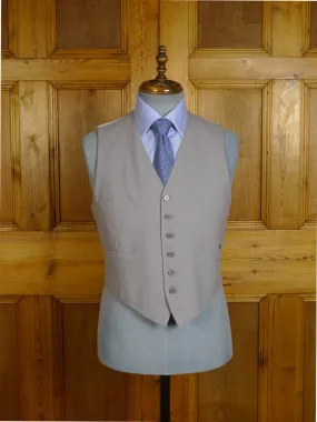 24/0913 immaculate 1968 vintage savile row bespoke dove grey morning waistcoat 42 short to regular