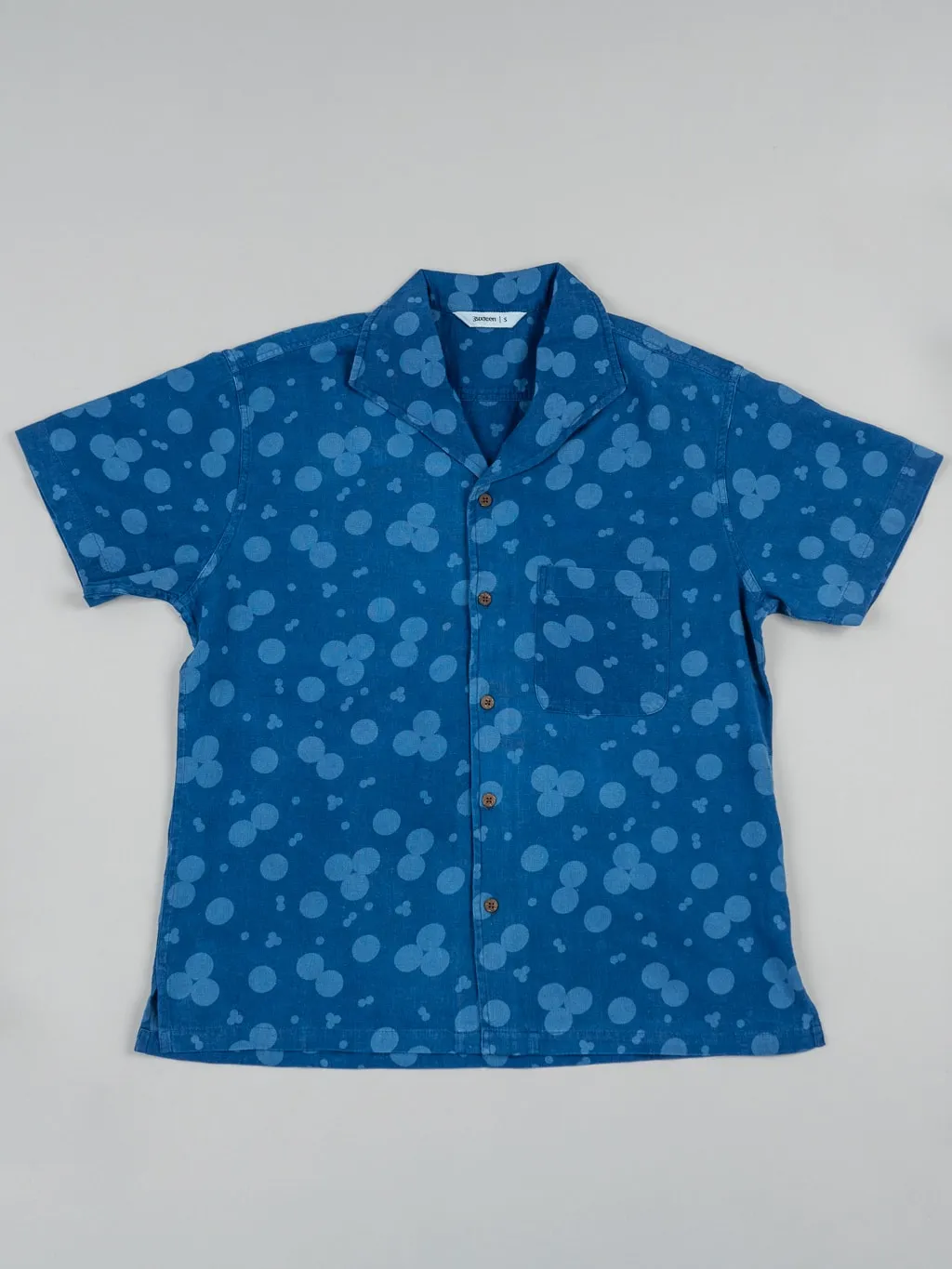 3sixteen Leisure Shirt Indigo Discharge