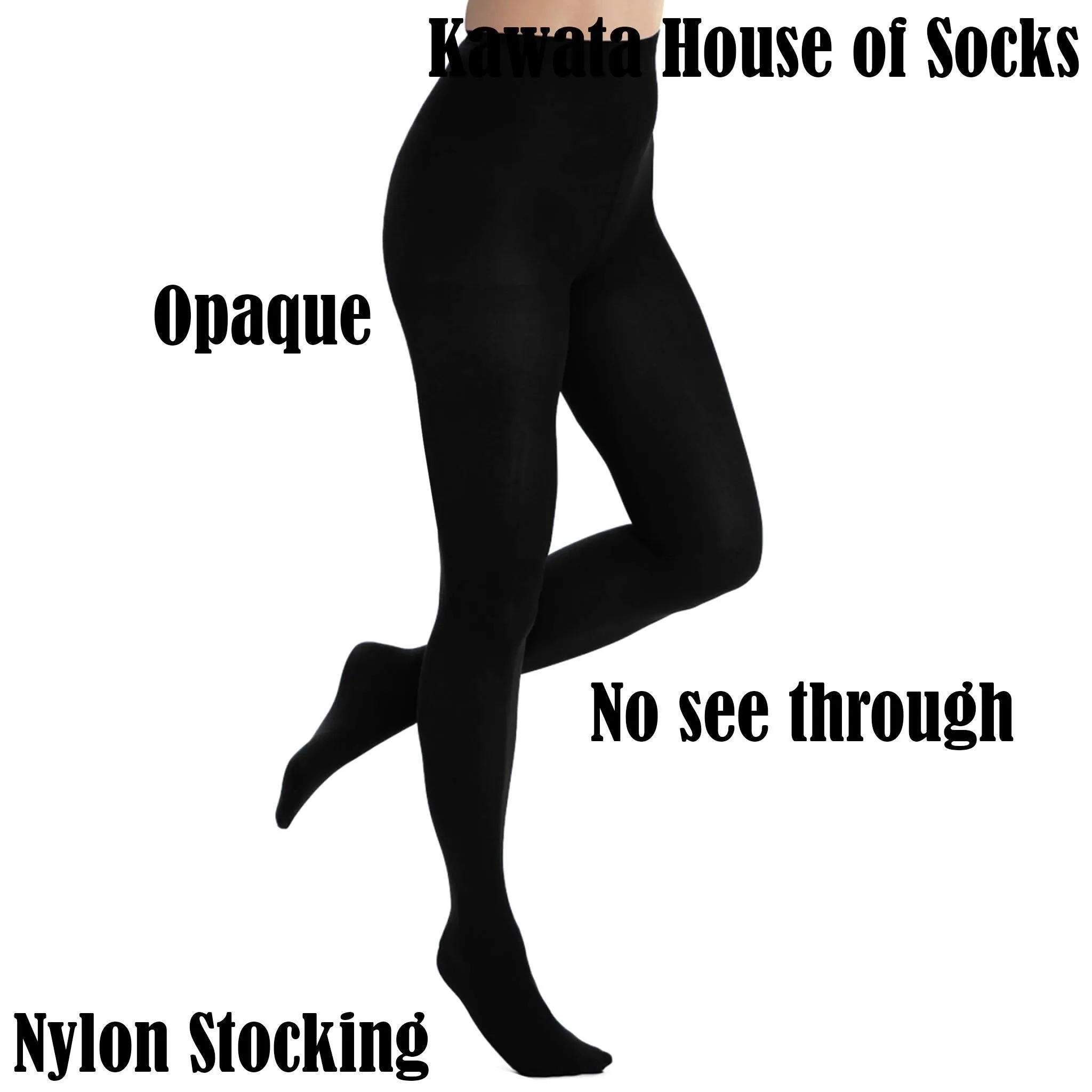 80 Denier Opaque Stocking Pantyhose