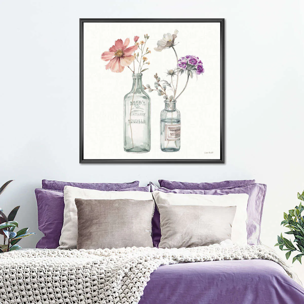 A Country Weekend With Purple Wall Art