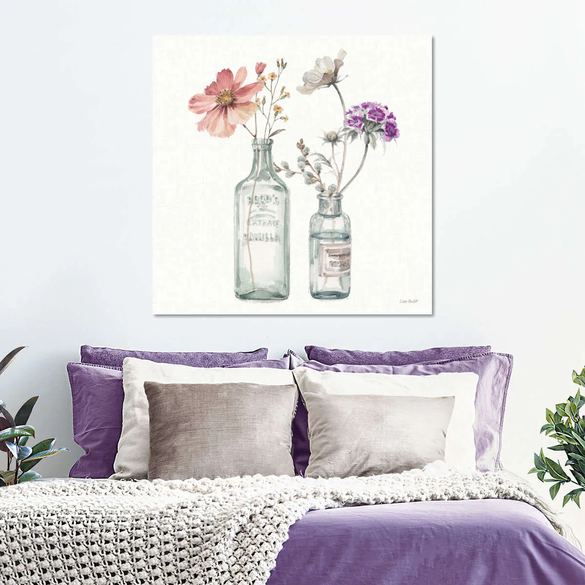 A Country Weekend With Purple Wall Art