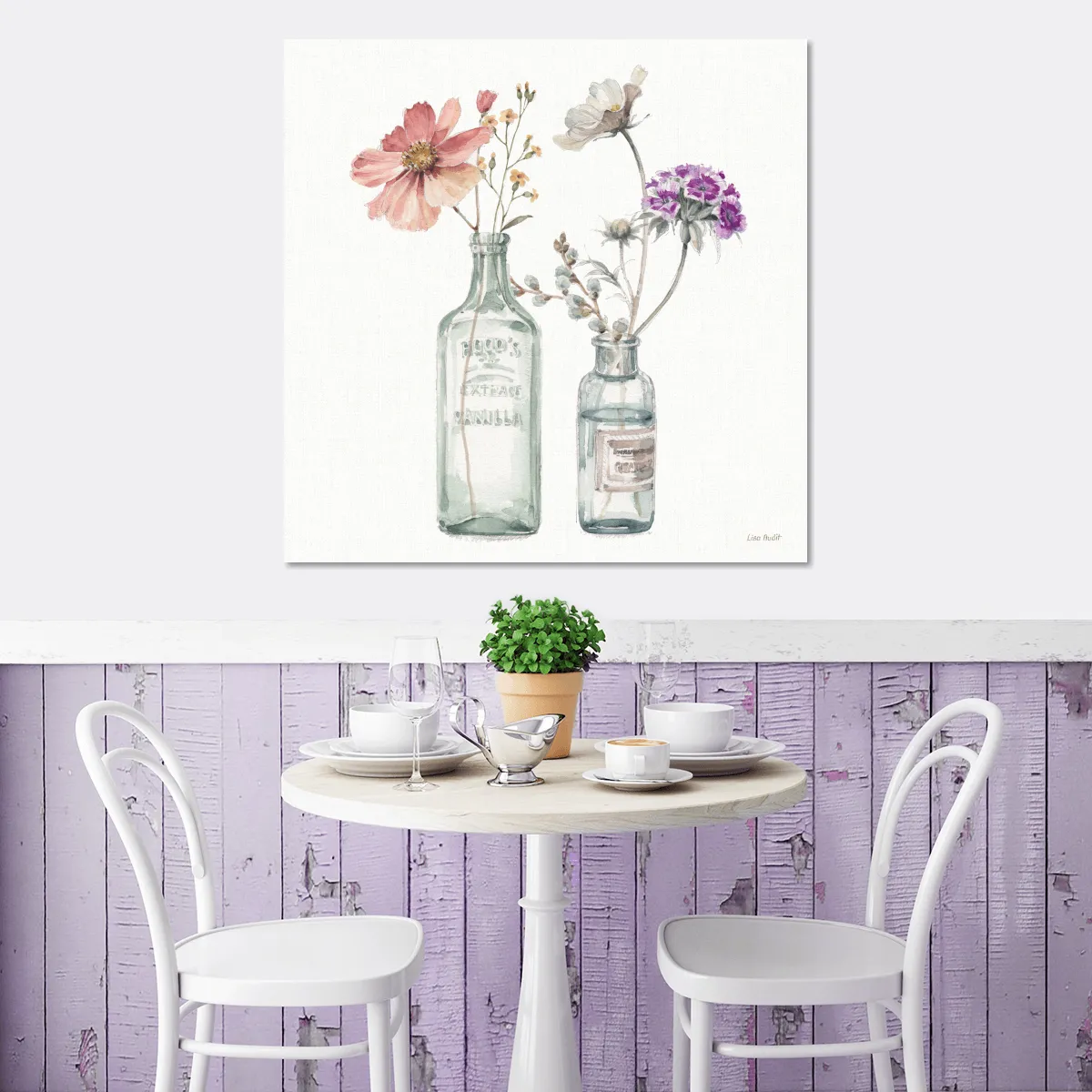 A Country Weekend With Purple Wall Art