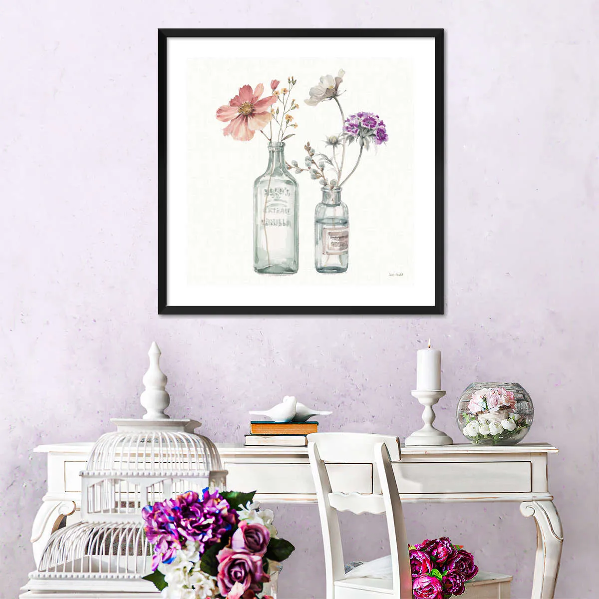 A Country Weekend With Purple Wall Art