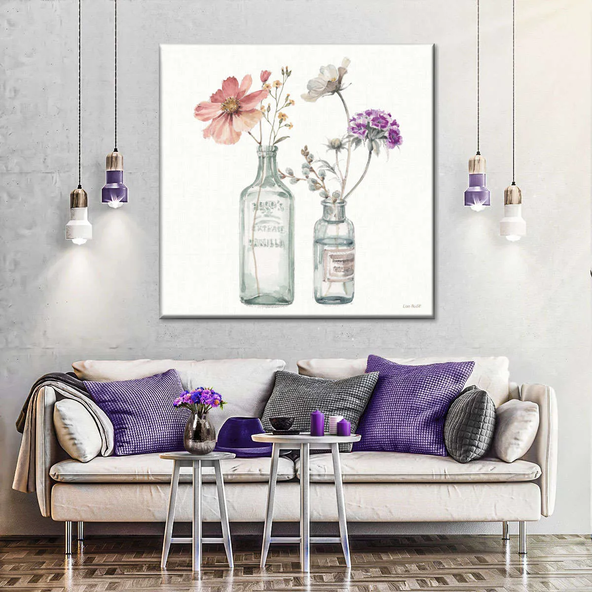 A Country Weekend With Purple Wall Art