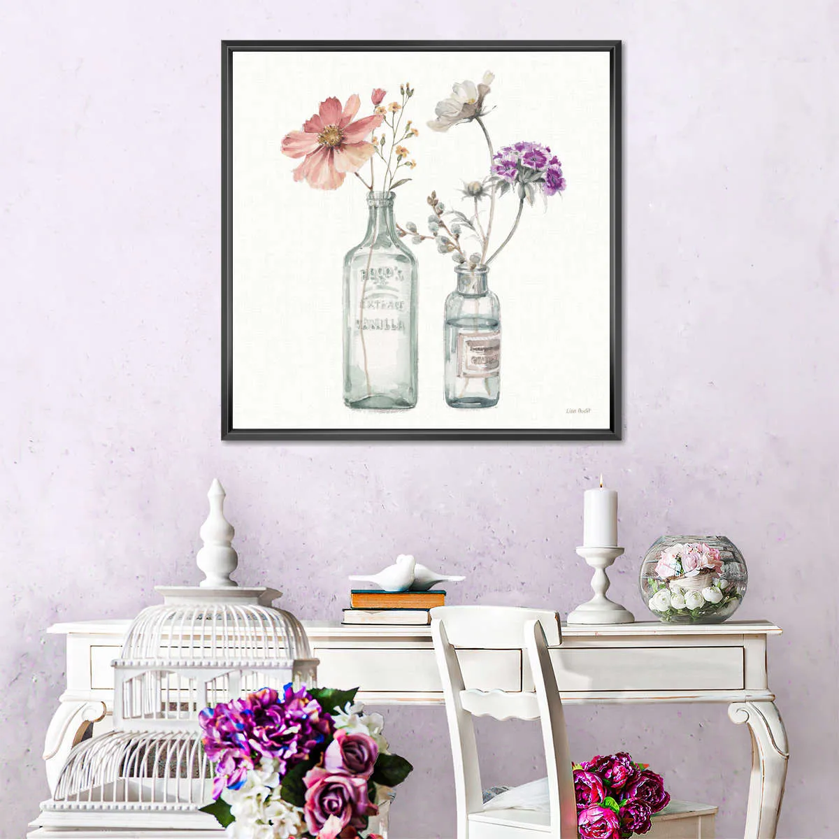 A Country Weekend With Purple Wall Art