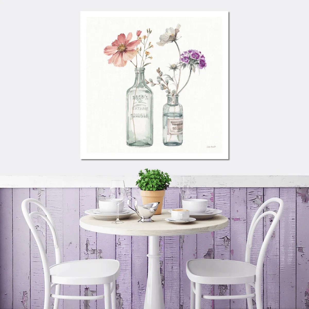 A Country Weekend With Purple Wall Art