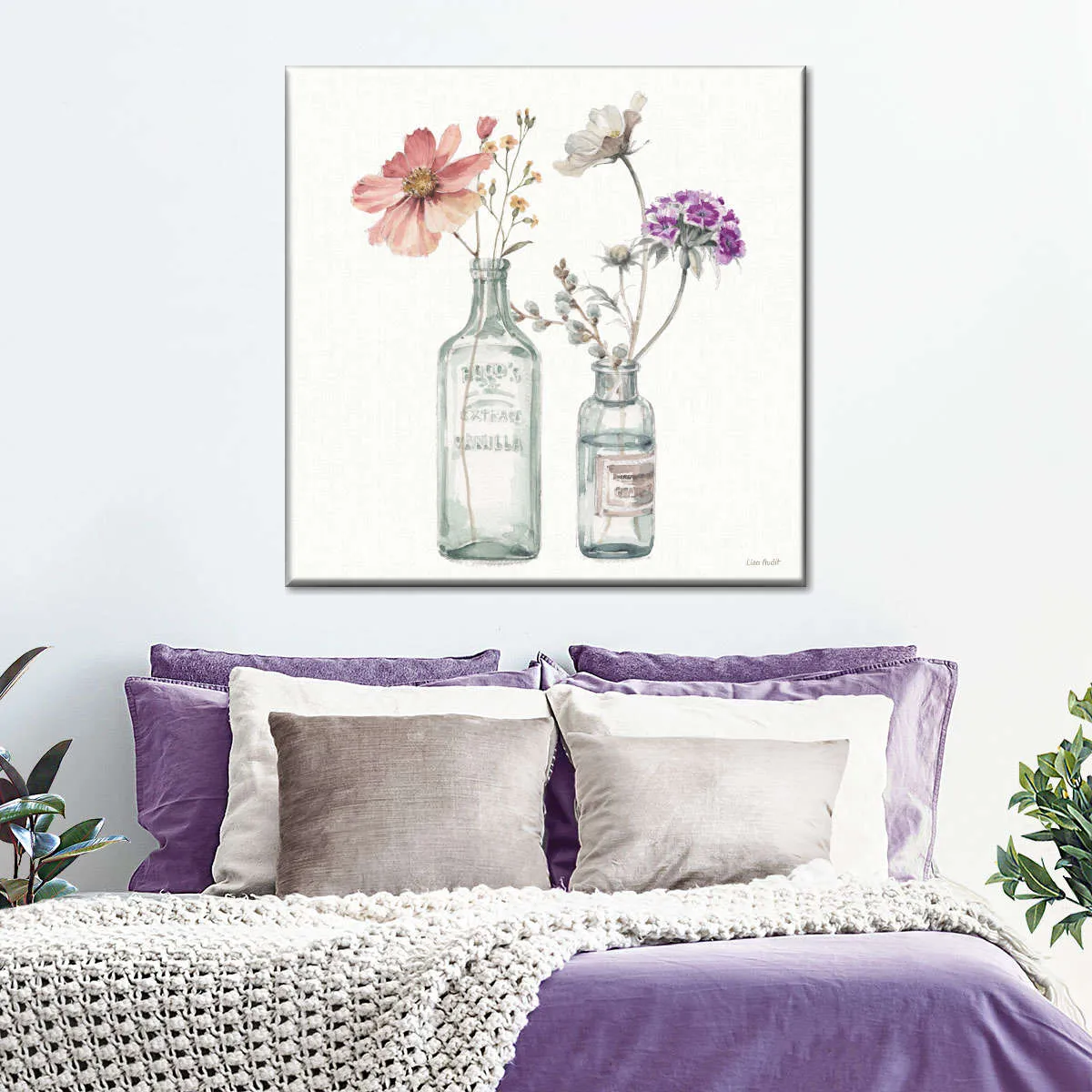 A Country Weekend With Purple Wall Art