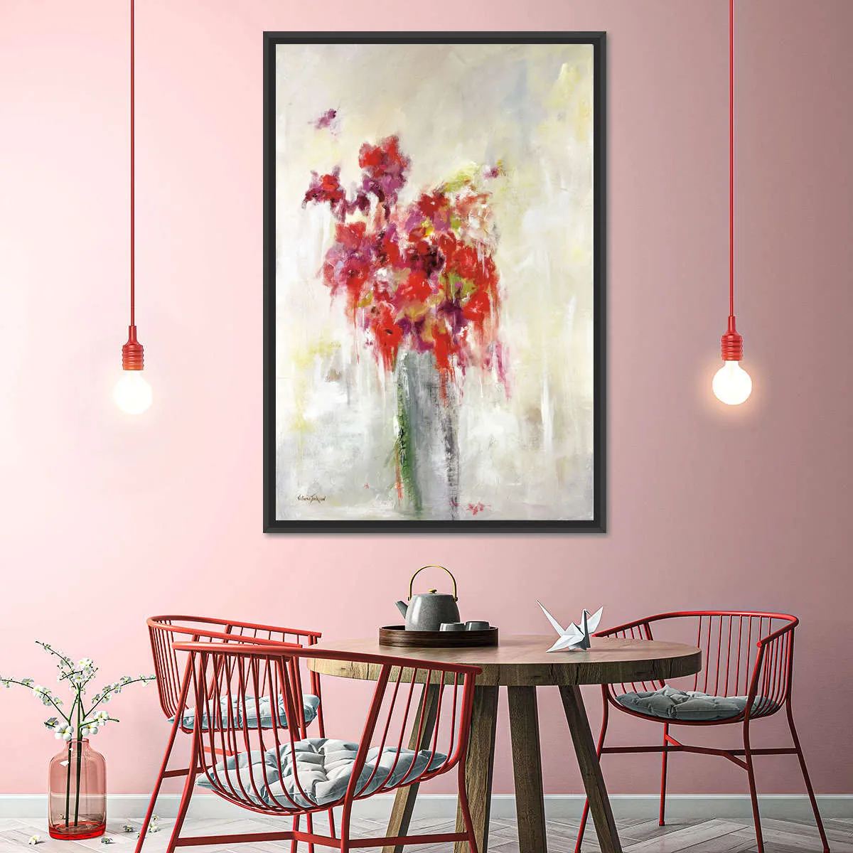 A Gift For You Bouquet Wall Art