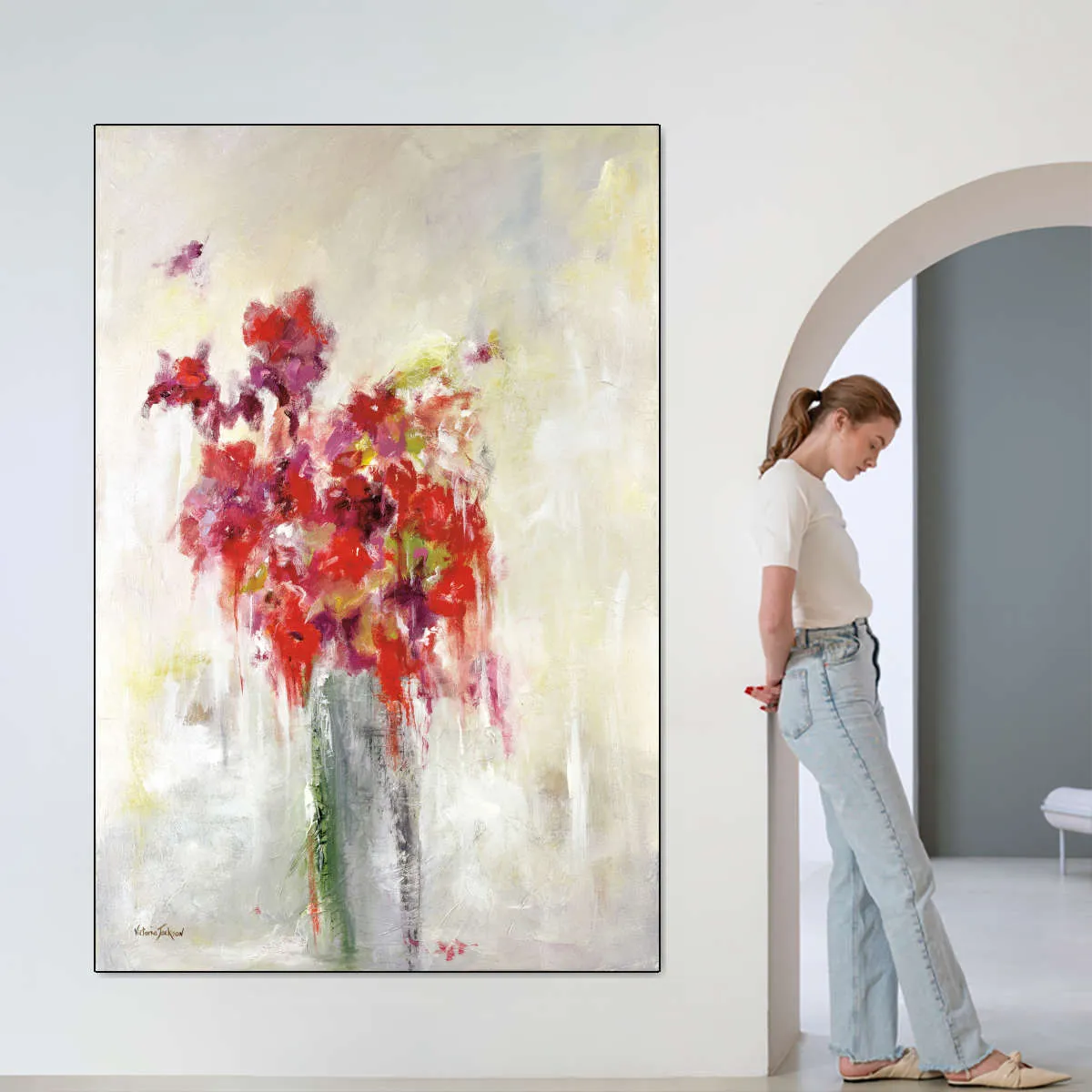 A Gift For You Bouquet Wall Art