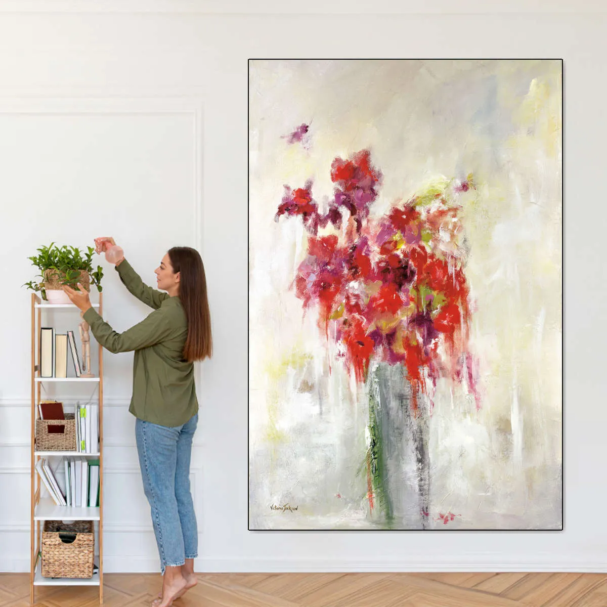 A Gift For You Bouquet Wall Art