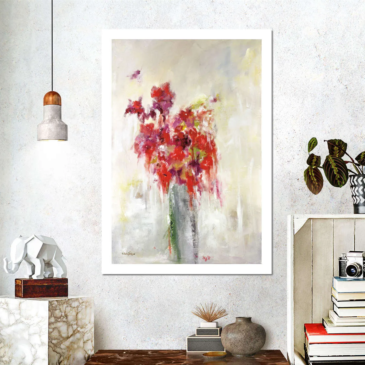 A Gift For You Bouquet Wall Art