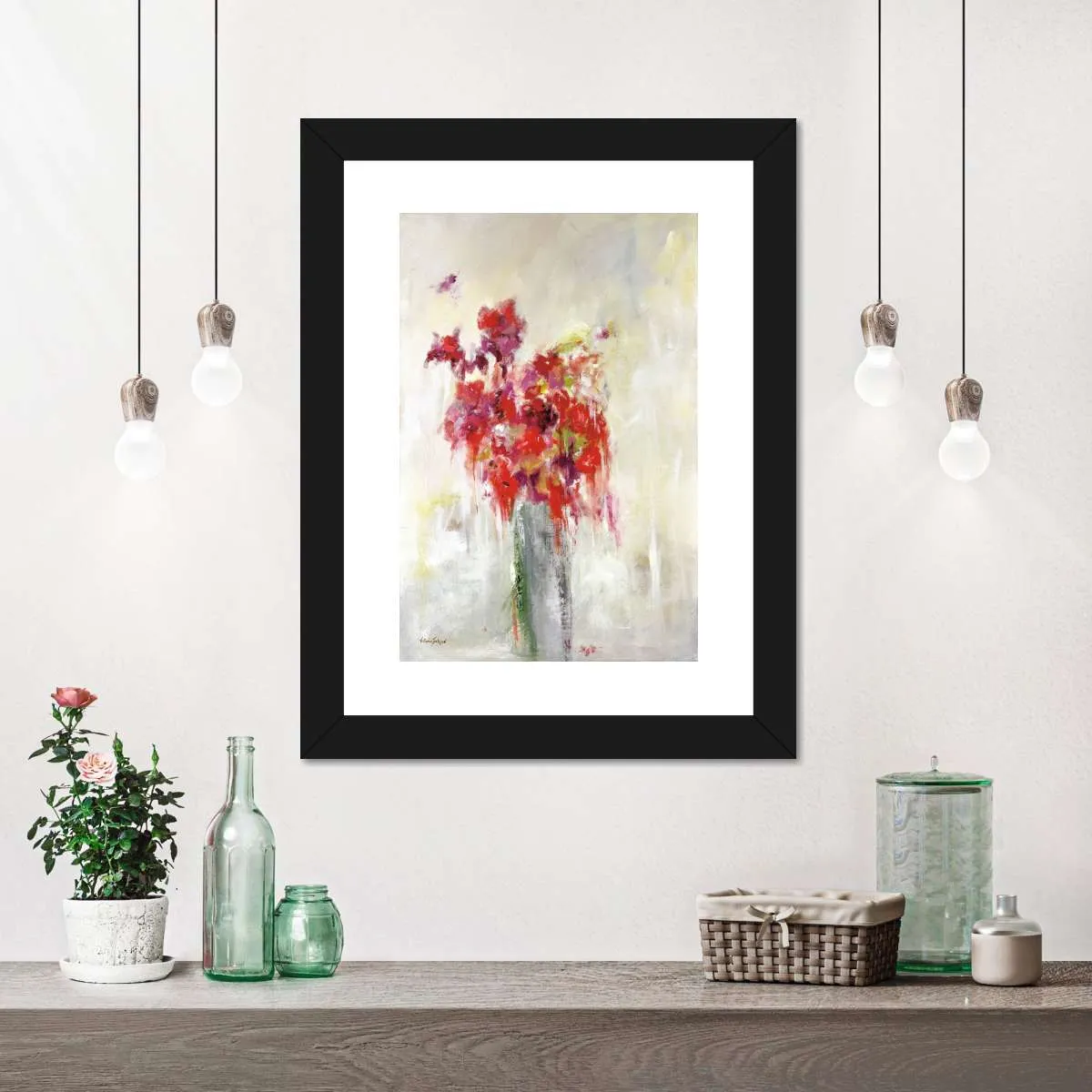 A Gift For You Bouquet Wall Art