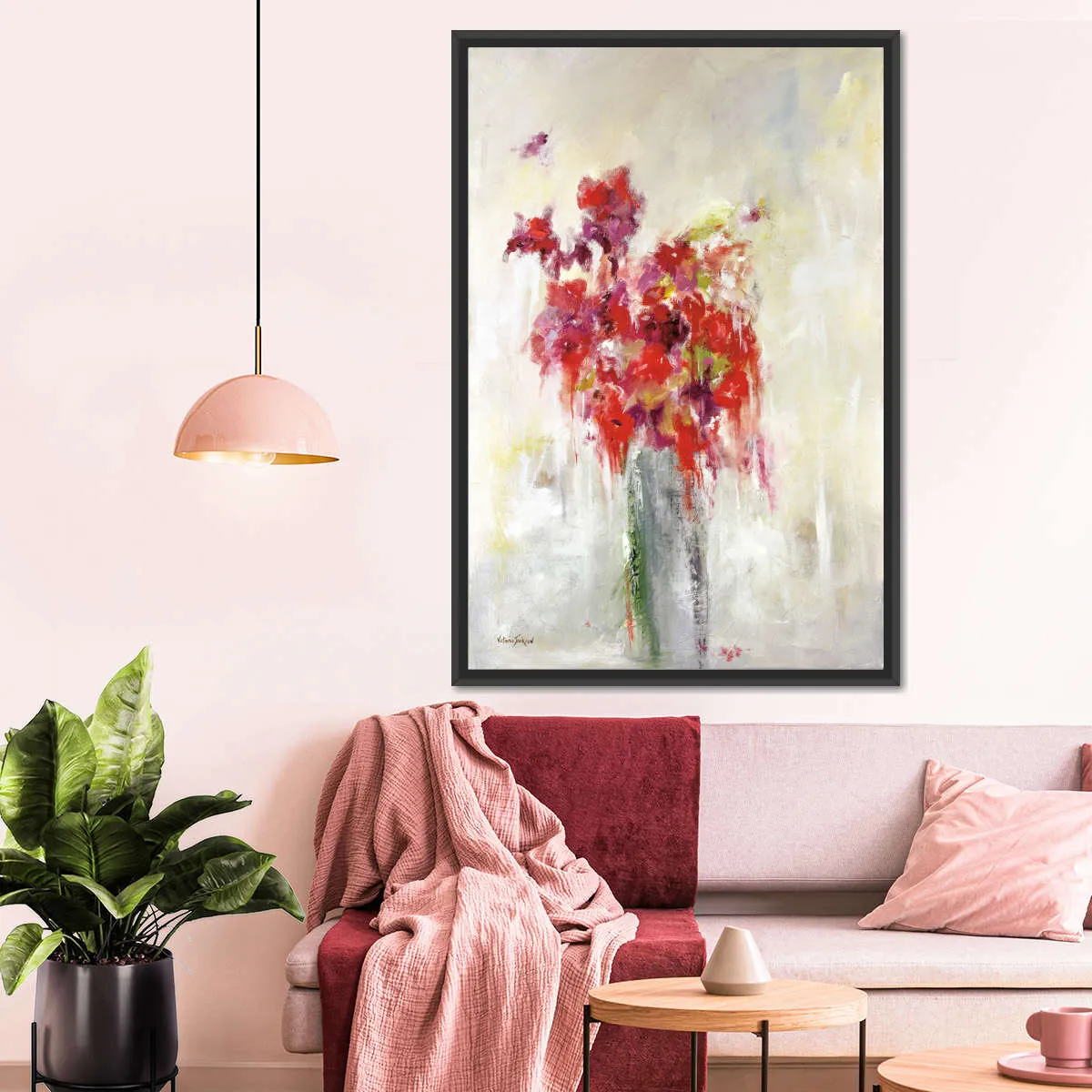 A Gift For You Bouquet Wall Art