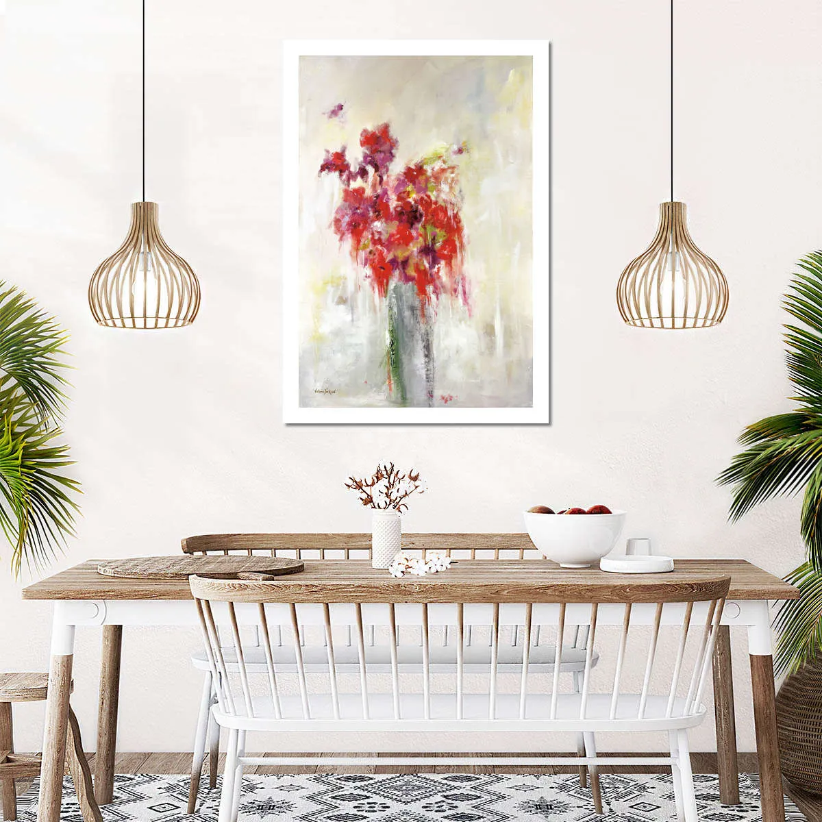 A Gift For You Bouquet Wall Art