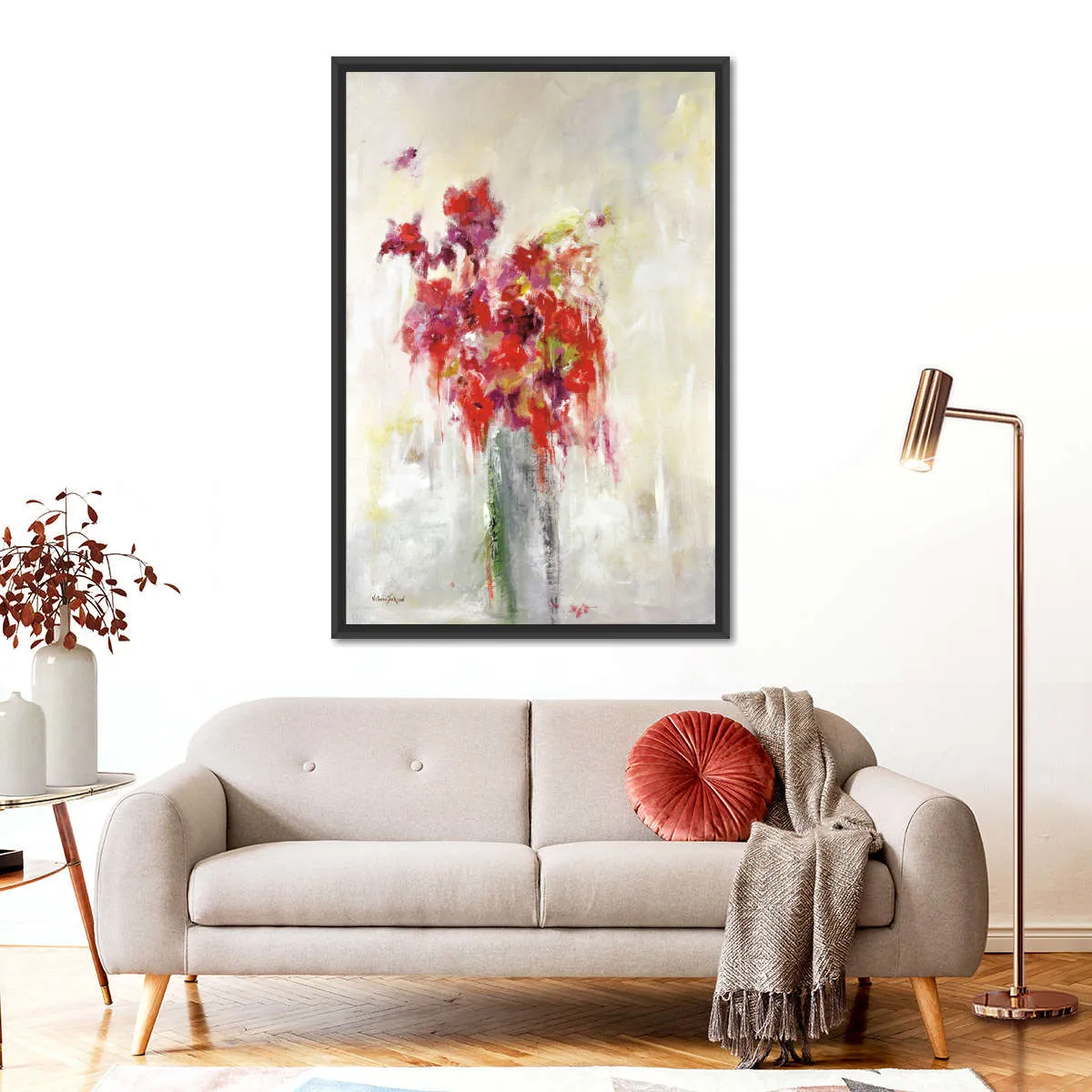 A Gift For You Bouquet Wall Art