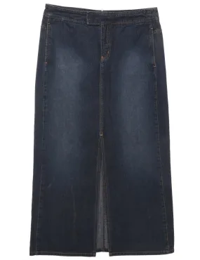 A-Line Denim Skirt - L