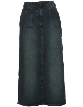 A-Line Denim Skirt - M