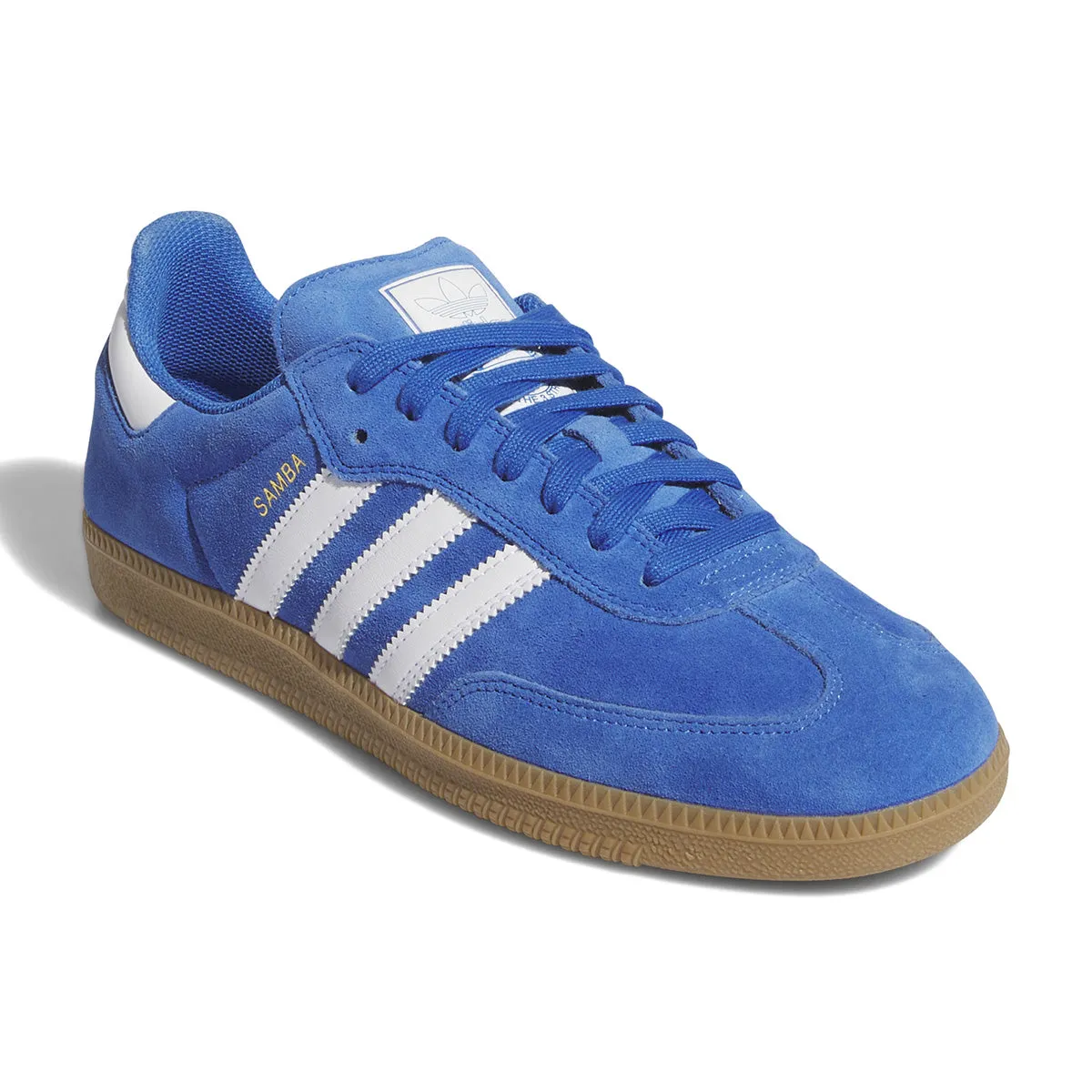 Adidas - Samba Adv Shoes Blue/White/Gold