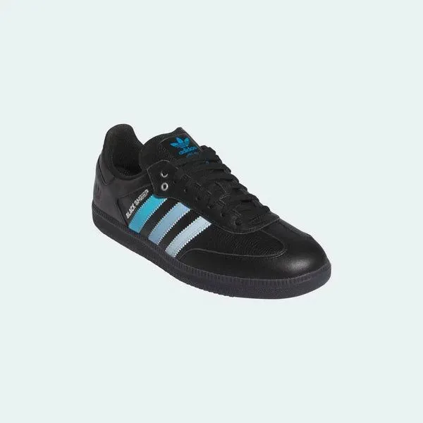 Adidas x Charlotte FC x Black Sheep Samba ADV Core Black - Footwear White - Clear Blue