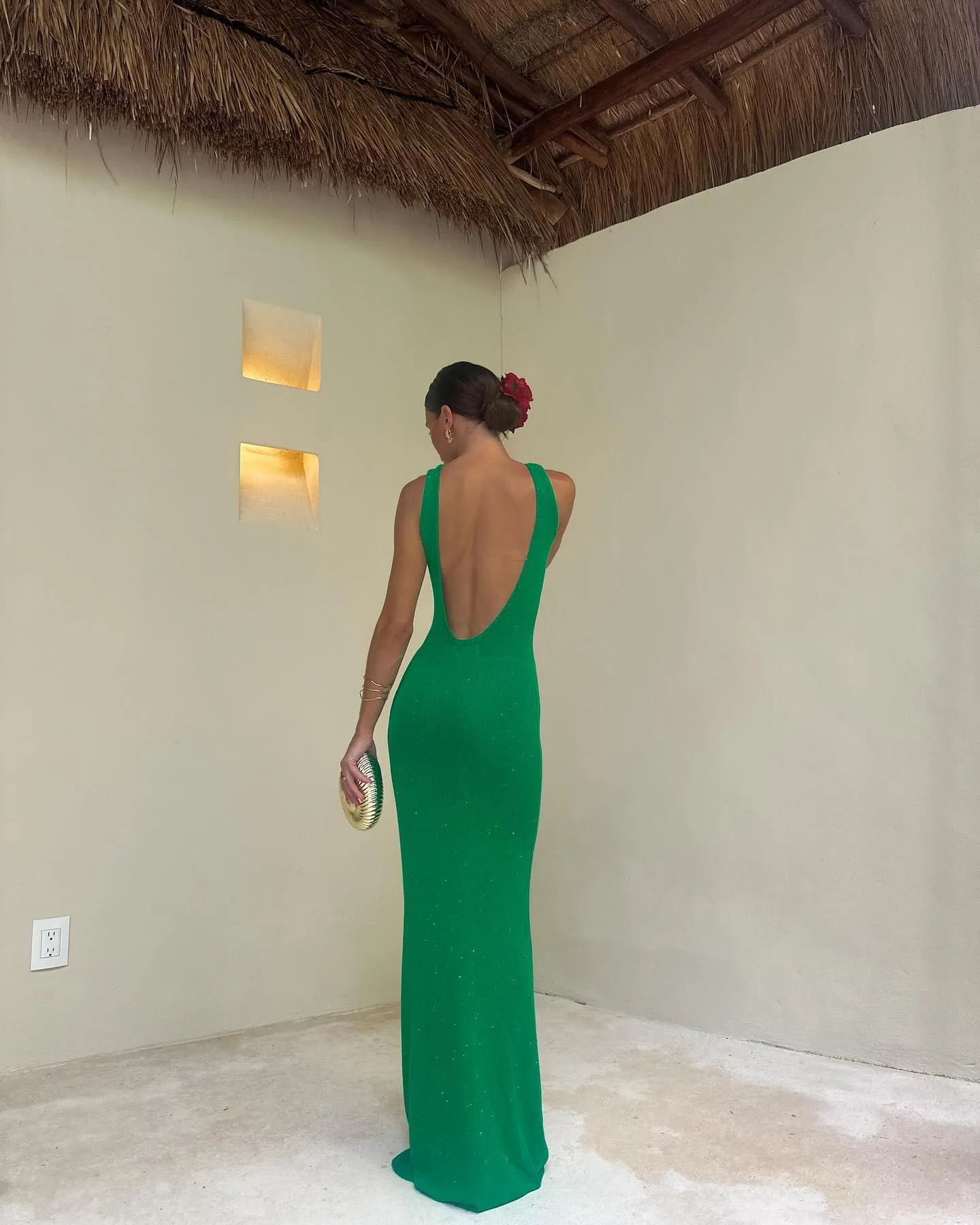 Adrianna Maxi Dress - Green