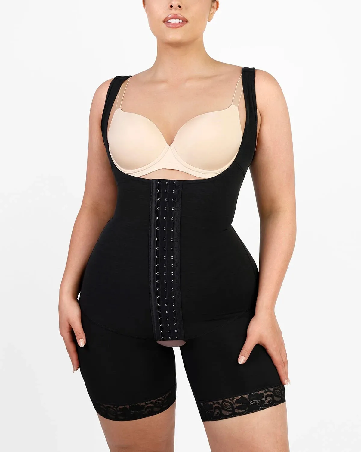 AirSlim® Mid-Thigh Open Bust Reshaper