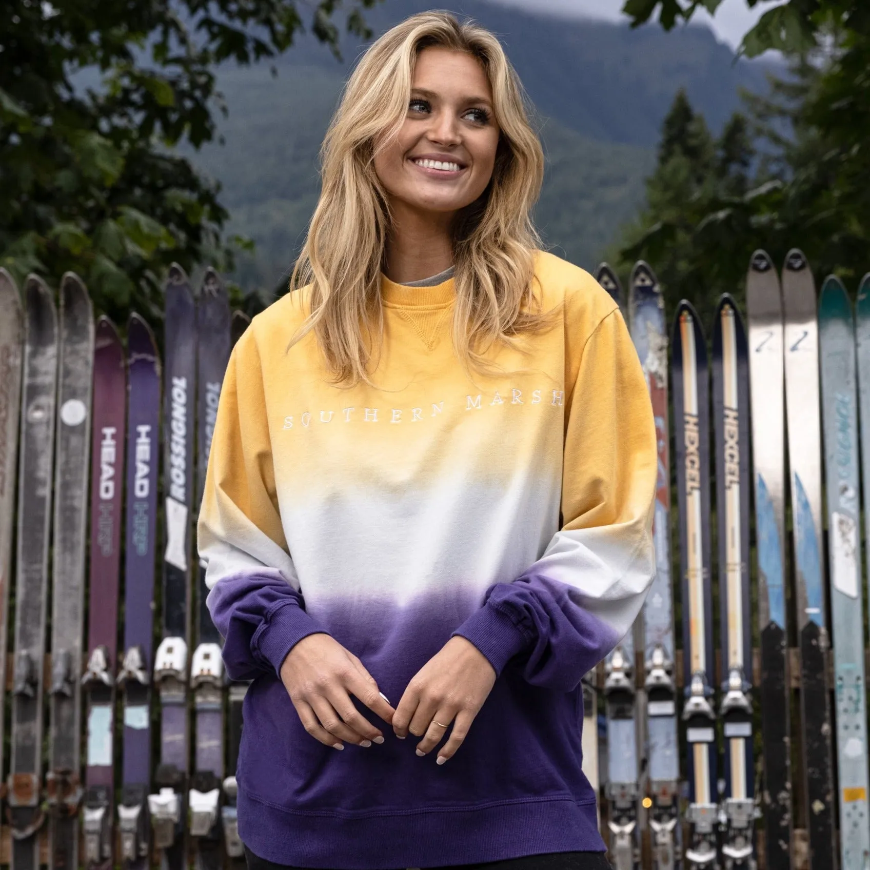 Alumni Dip Dye Sweatshirt