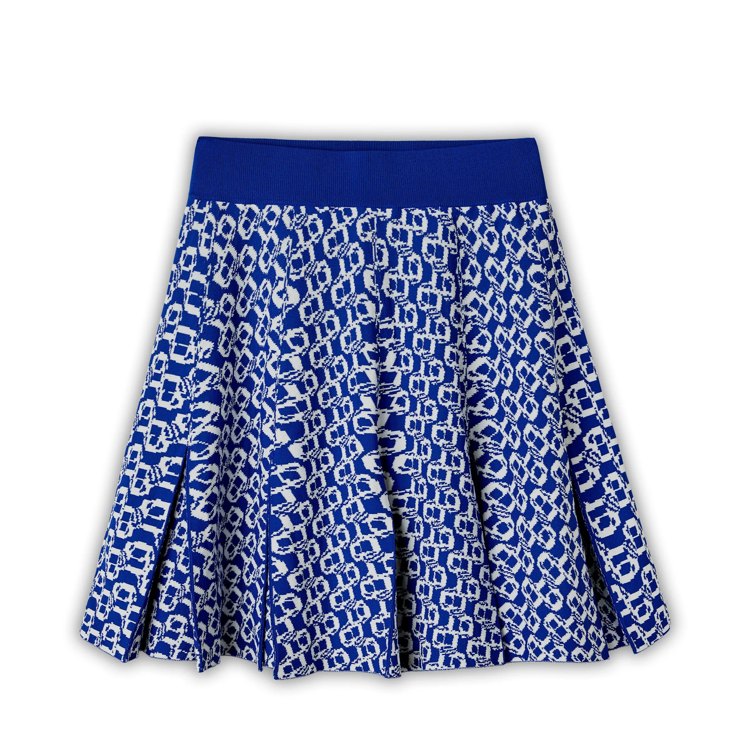 AMELIA GUSSET PLEAT SKIRT