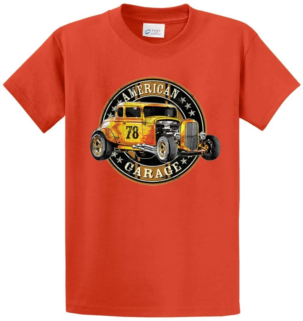 American Garage Hot Rod Printed Tee Shirt