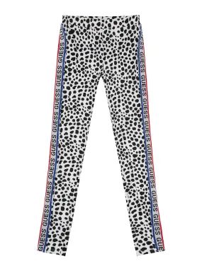 Animal Print Logo Leggings (7-16)