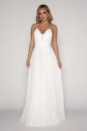 ANNIKA A-line Wedding Gown - White