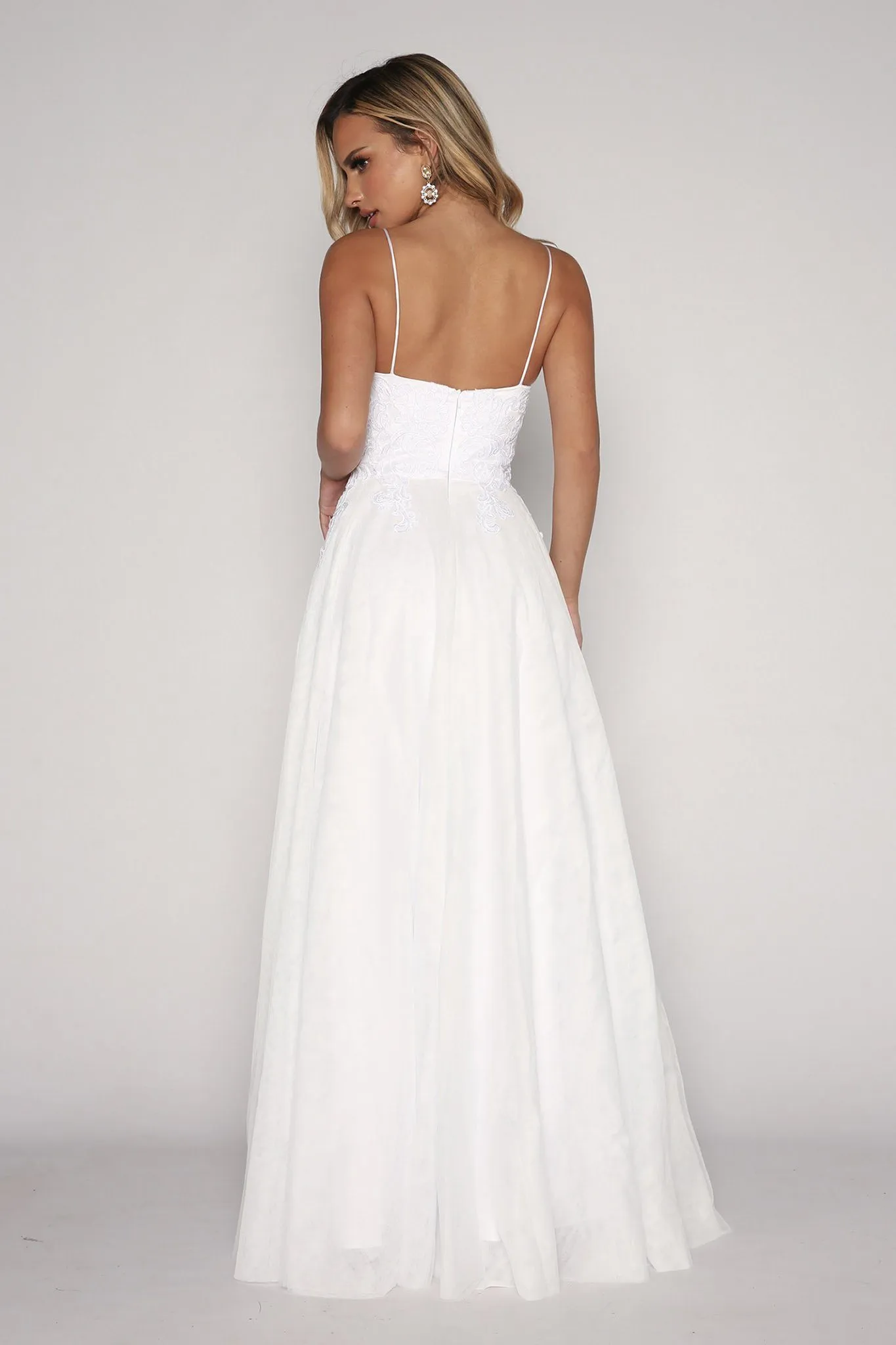 ANNIKA A-line Wedding Gown - White