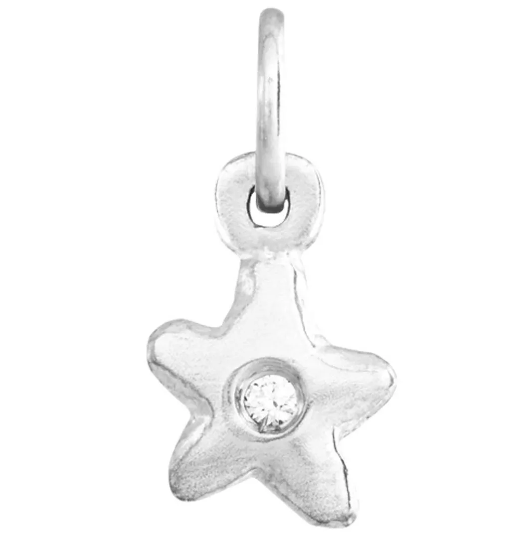 Baby Star Charm With Diamond