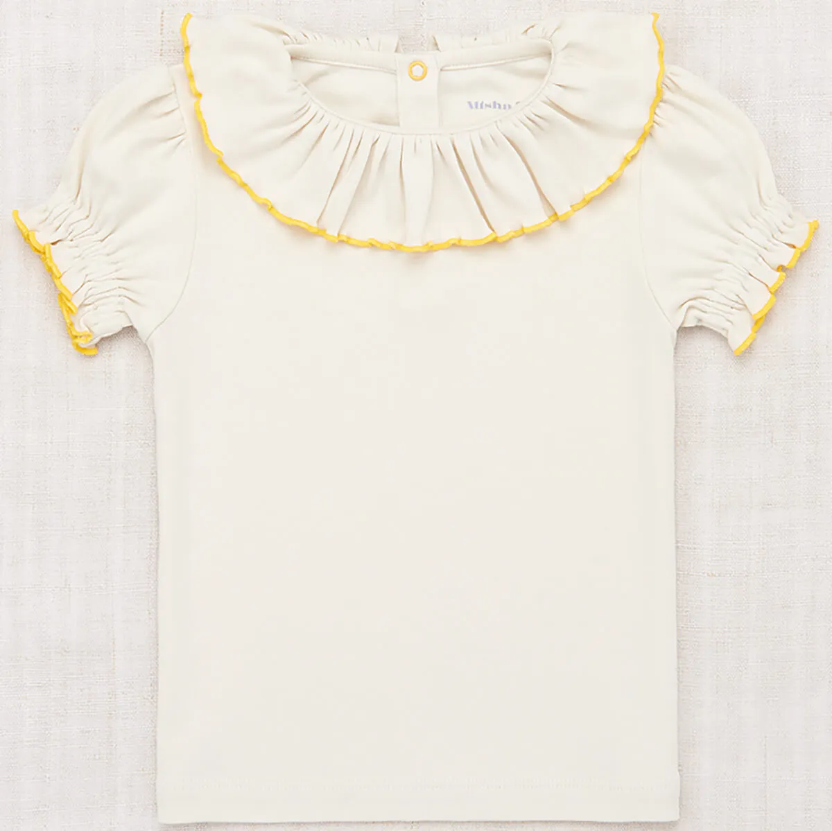 Balloon Sleeve Paloma Tee in Marzipan by Misha & Puff