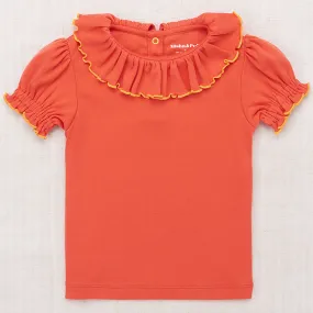 Balloon Sleeve Paloma Tee in Persimmon by Misha & Puff