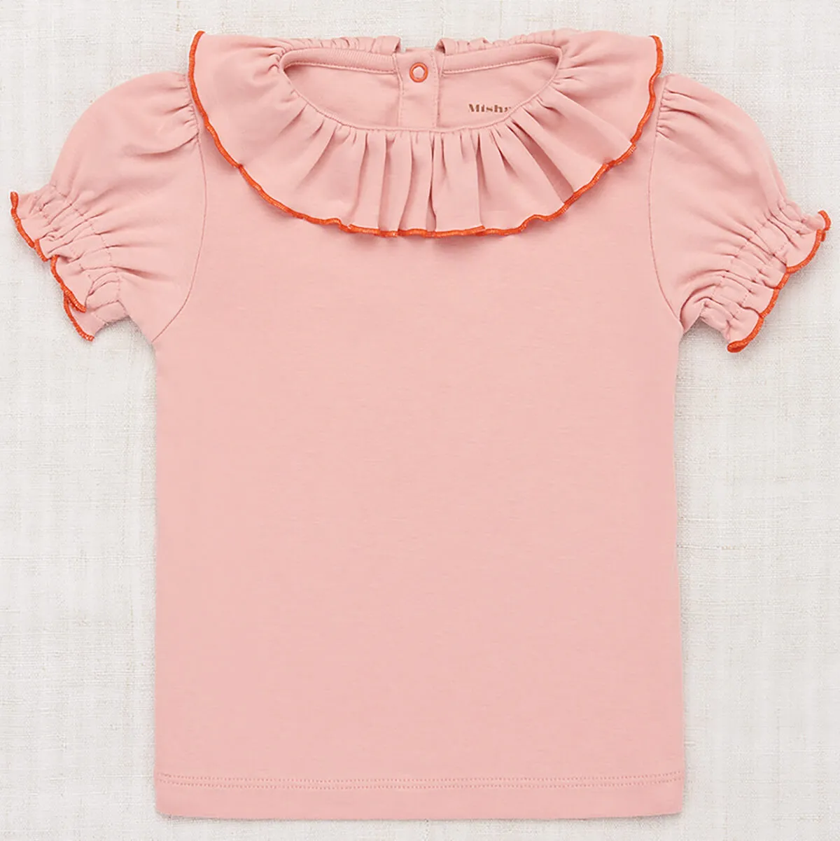 Balloon Sleeve Paloma Tee in Rose Blush by Misha & Puff