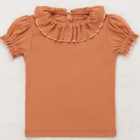 Balloon Sleeve Paloma Tee in Rose Gold by Misha & Puff