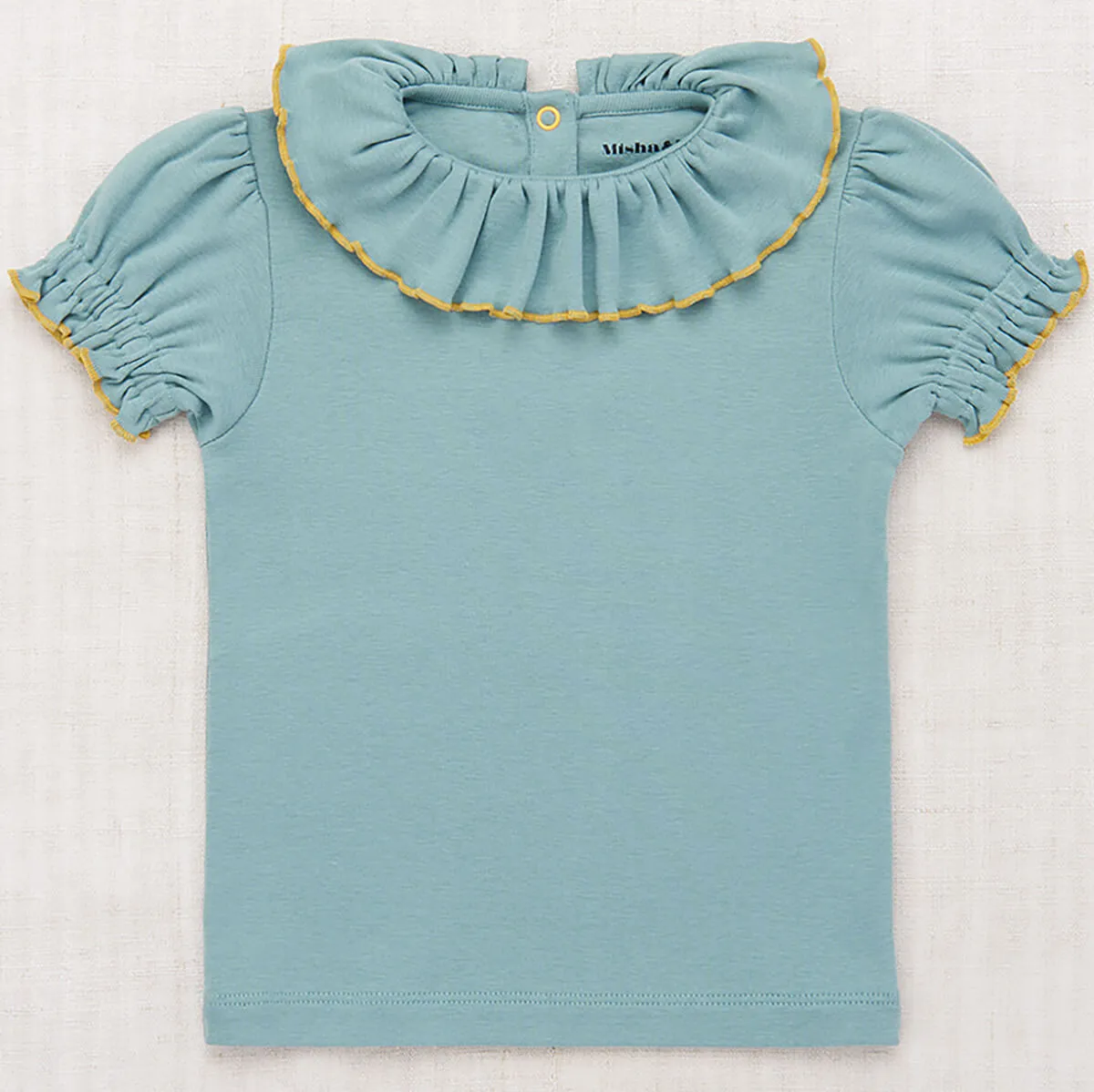 Balloon Sleeve Paloma Tee in Yonder by Misha & Puff