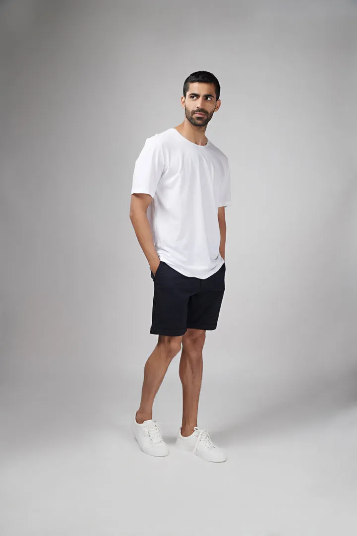 Bangalore Black Power Stretch Chino Shorts