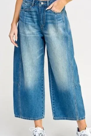 BARREL DENIM JEANS