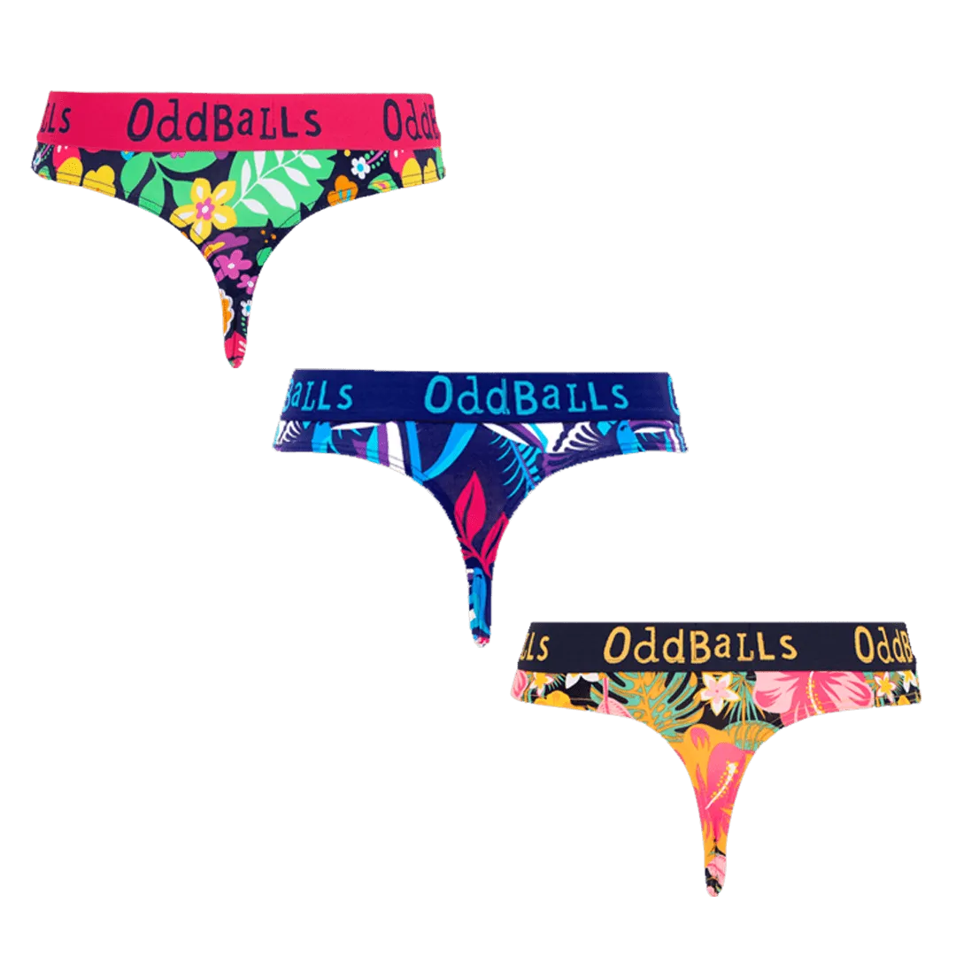 Beach Bliss Bundle - Ladies Thong 3 Pack Bundle