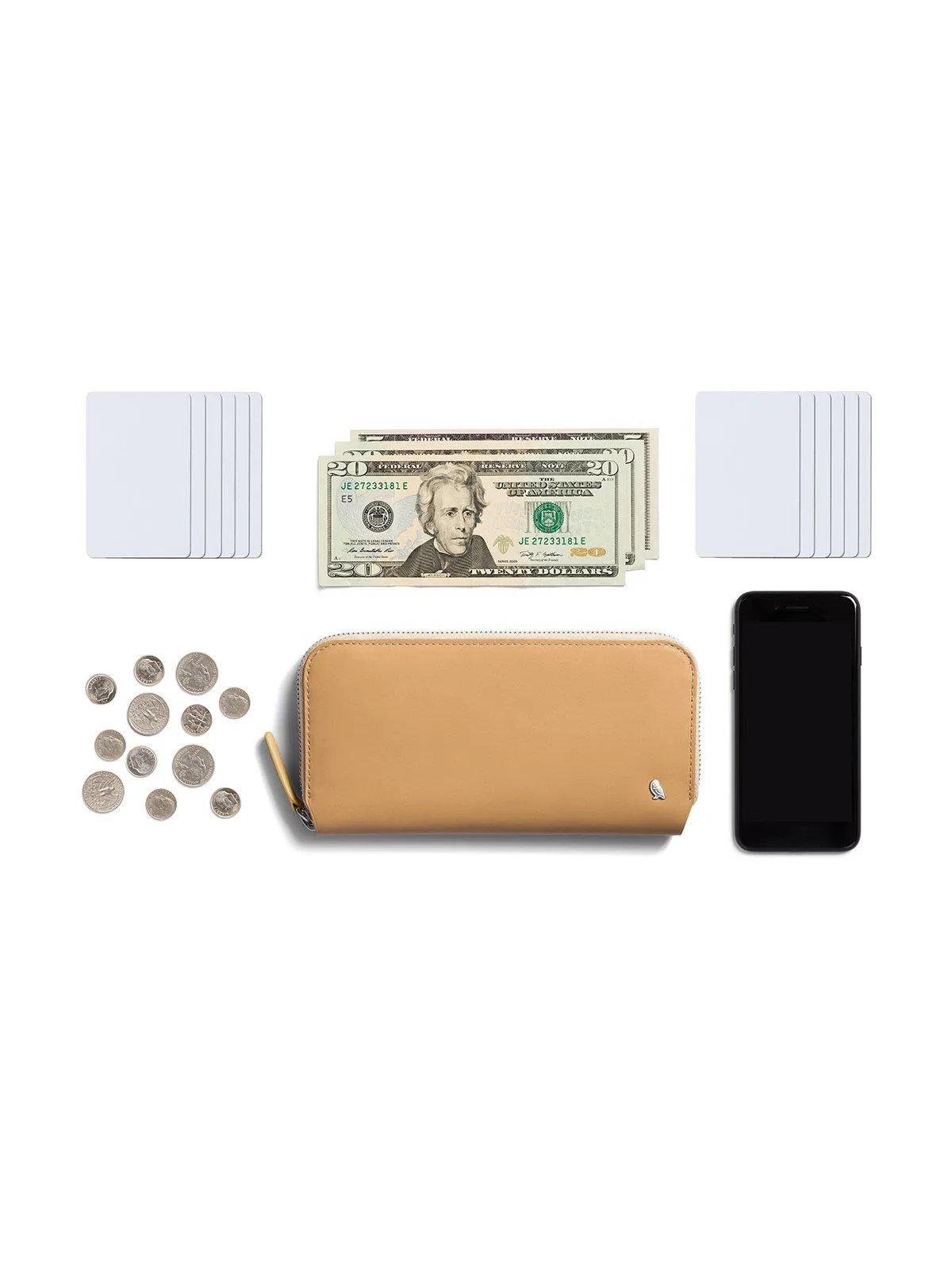 Bellroy Folio Wallet Tan RFID