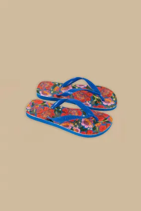 Blue Flowers Garden Havaianas Sandals