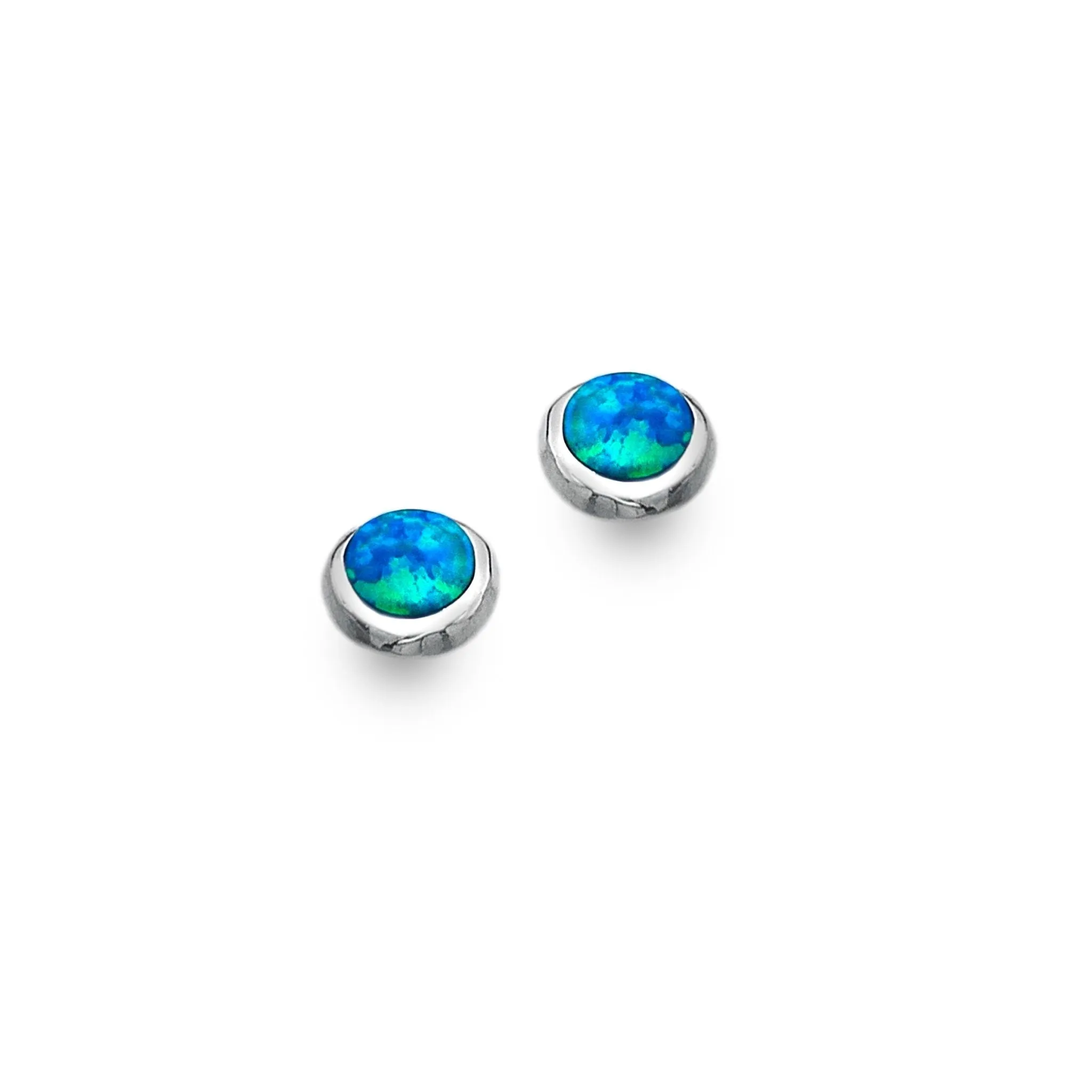 Blue Opalite Studs