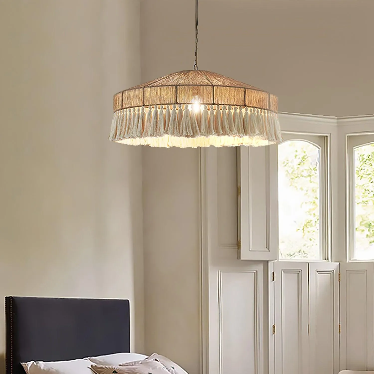 Bohemian Fringe Pendant Lamp