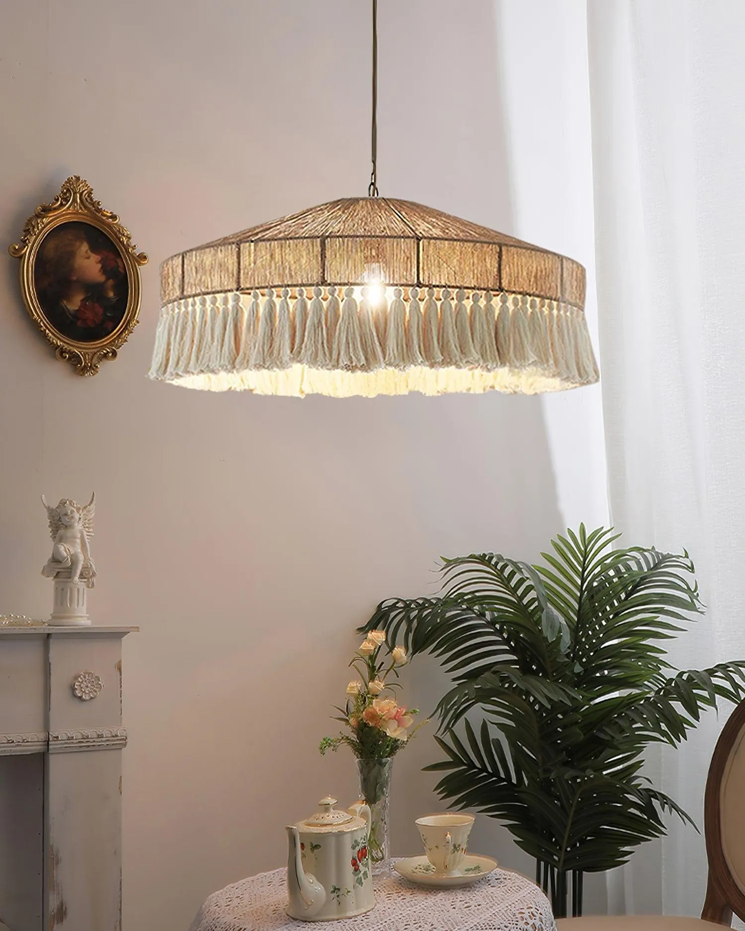 Bohemian Fringe Pendant Lamp