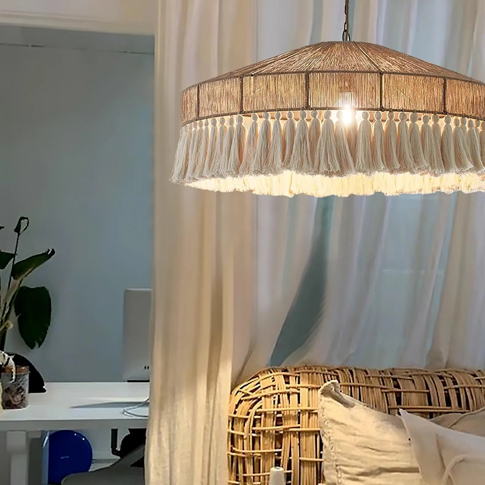 Bohemian Fringe Pendant Lamp