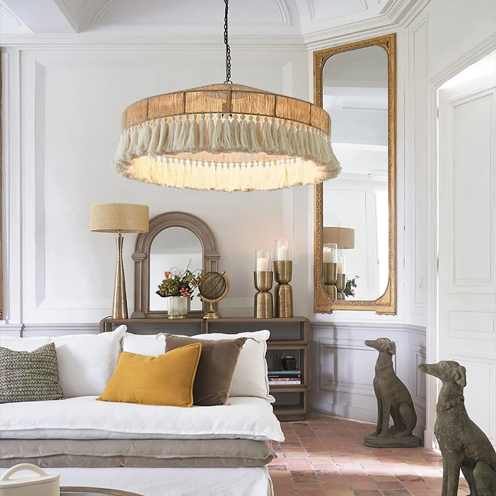 Bohemian Fringe Pendant Lamp