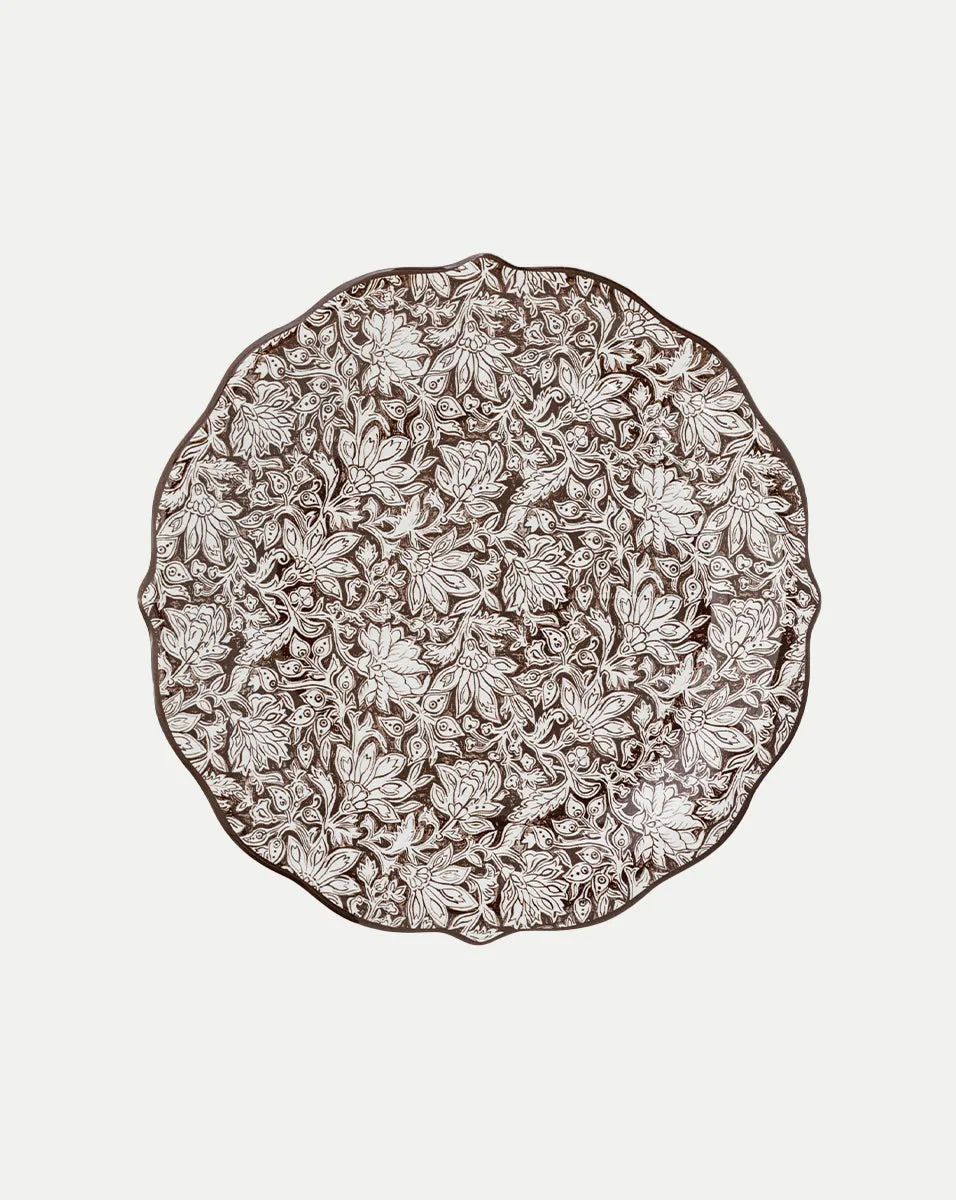 Bohemian Vine Party Plate (Set of 4)